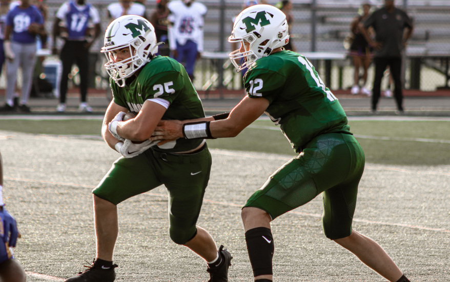 Football Player playing football