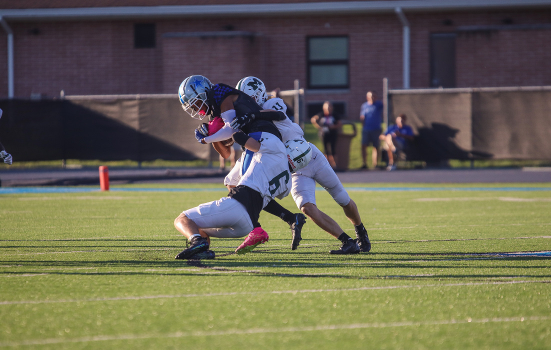 Tackle during Football Game